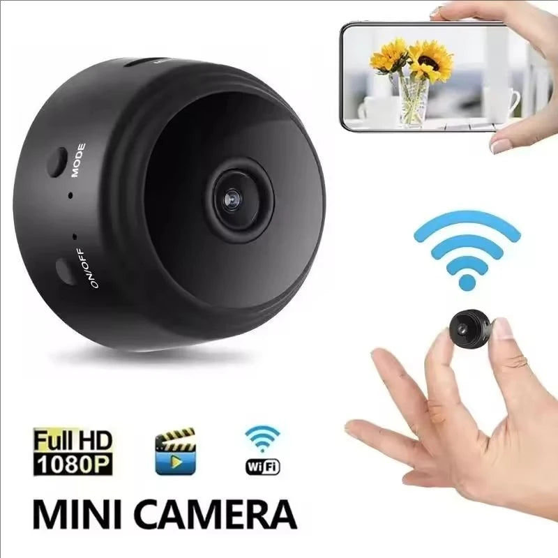 A9 Mini WiFi Security Camera | 1080P HD Wireless Indoor & Outdoor Surveillance Camera with Motion Detection & Remote Monitoring