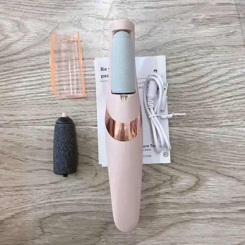 Rechargeable Electric Foot Callus Remover | Professional Foot File & Pedicure Tool for Removing Dead Skin, Dry Skin & Cracked Heels | Unisex